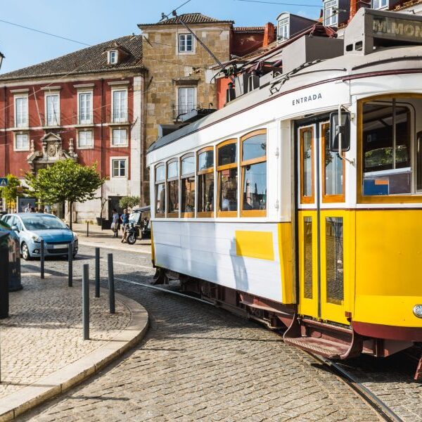 Lisbon locals left stranded as iconic yellow trams flip into Insta-fodder for…