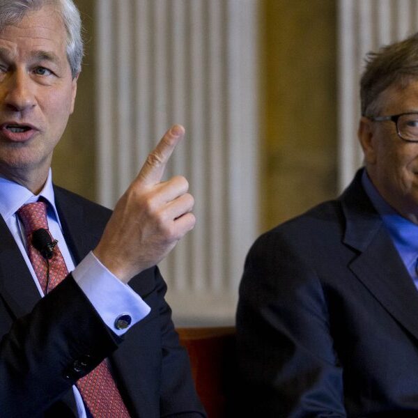 Why will not Jamie Dimon and Bill Gates communicate out on Donald…