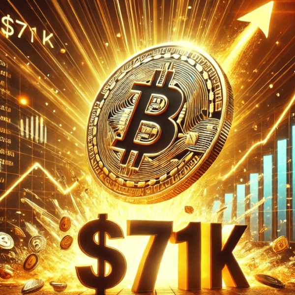 Bitcoin Breaks $71,000 Barrier Amid Election Speculation Frenzy