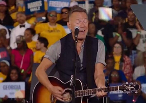 YIKES! Bruce Springsteen Sounds Absolutely AWFUL at Kamala Harris Rally in Georgia…