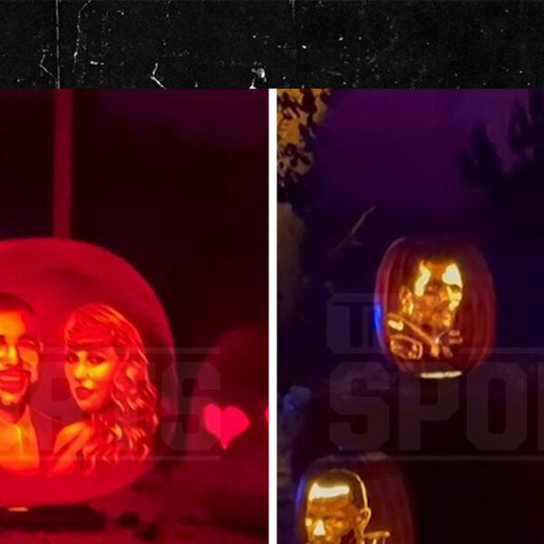 Travis Kelce, Taylor Swift Get Jack-O’-Lantern Treatment At Halloween Exhibit