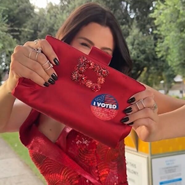 Selena Gomez Votes On Her Way to TV Premiere in L.A., Video…