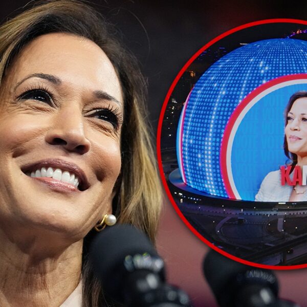 Kamala Harris Campaign Taking Over Las Vegas Sphere Through Election Day