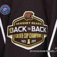 AHL’s Hershey Bears to Wear Special Jerseys Marking Back-to-Back Calder Cups –…