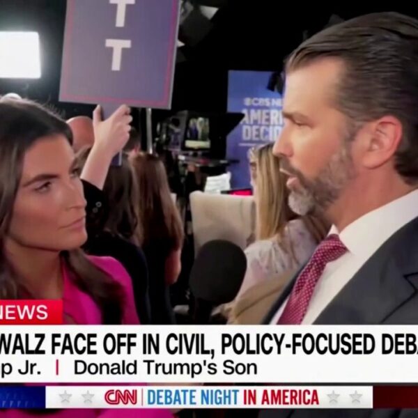 Donald Trump Jr. tells CNN the ‘media has radicalized’ individuals who wish…