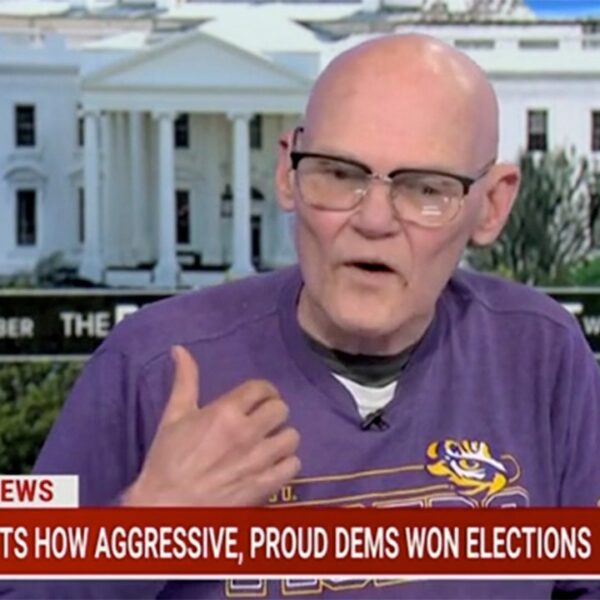 James Carville admits he is ‘scared to loss of life’ about election…