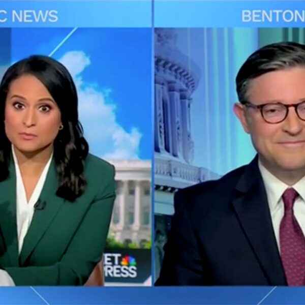 NBC News’ Kristen Welker clashes with Speaker Mike Johnson on Trump’s levels…