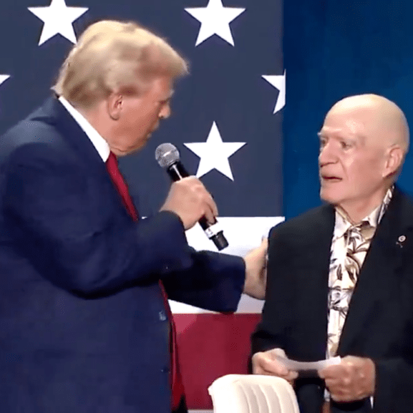 President Trump Shares Special Moment with Veteran Who Gave Him the Purple…