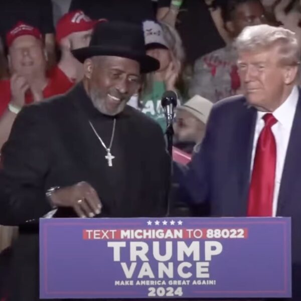 Boxing Legend Tommy ‘The Hitman’ Hearns Joins Trump On Stage at Detroit…