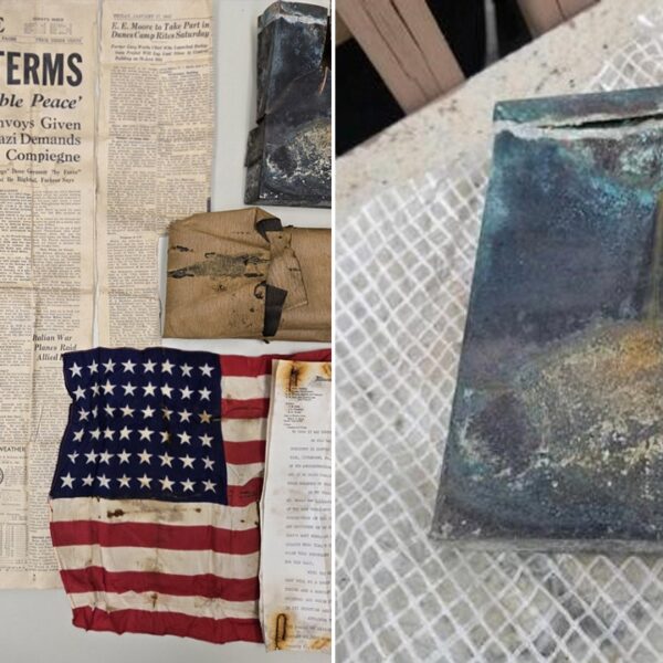 Indiana contractor discovers time capsule from 1941 at nationwide park