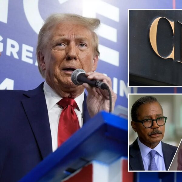 Trump sues CBS News for $10 billion alleging ‘misleading doctoring’ of Harris’…