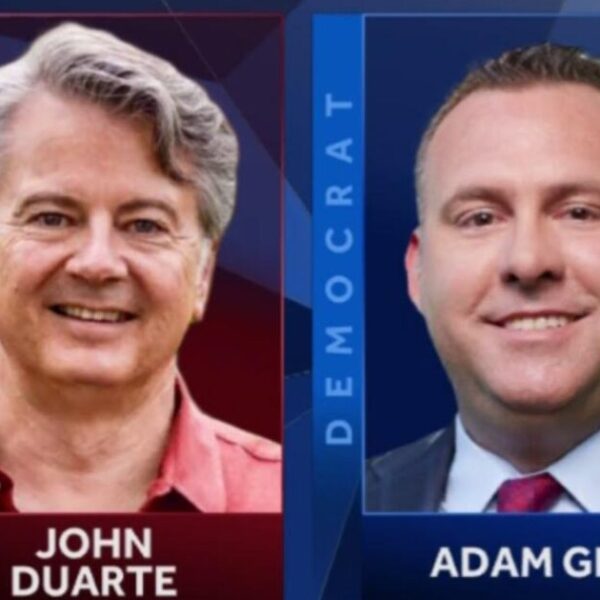 Democrat Adam Grey Pulls Ahead of GOP Incumbent John Duarte 3 Weeks…