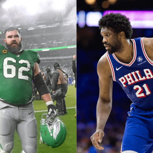 Jason Kelce, Joel Embiid Deserve a Break for Their Saturday Altercations