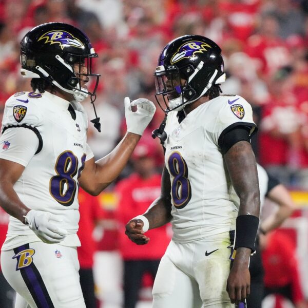 Ravens QB Lamar Jackson off harm report; TE Isaiah Likely out