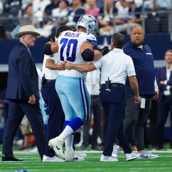 Cowboys G Zack Martin, CB Trevon Diggs out vs. Commanders