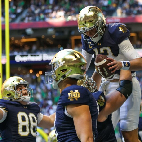 QB Riley Leonard leads No. 8 Notre Dame vs. acquainted foe in…