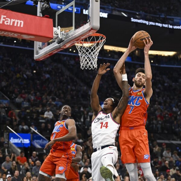 Thunder get better of Clippers for 6-0 begin to season