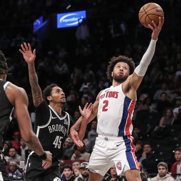 Pistons drive previous Nets in second half