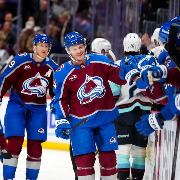 Five assists from Nathan MacKinnon assist Avs high Kraken