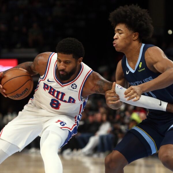 76ers’ Paul George injures left leg, exits recreation at Grizzlies