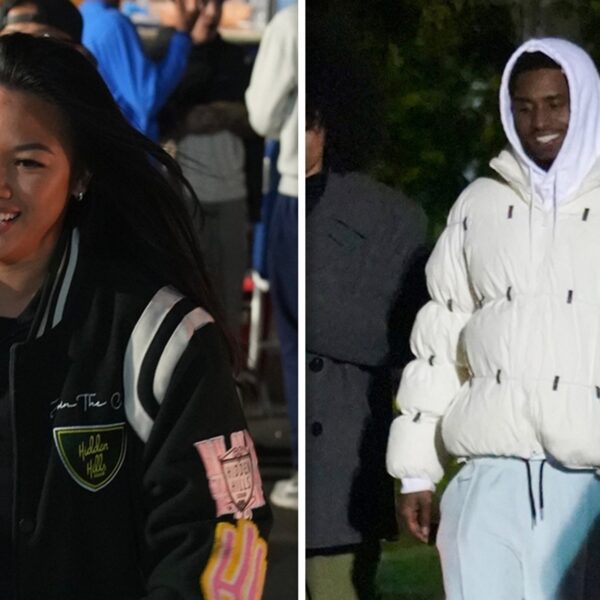 Diddy’s Baby Mother Dana Tran, Son Christian Support Twins at Football Game