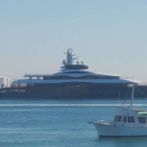 Mark Zuckerberg’s MegaYacht ‘Launchpad’ Sets Sail in San Diego Bay, on Video