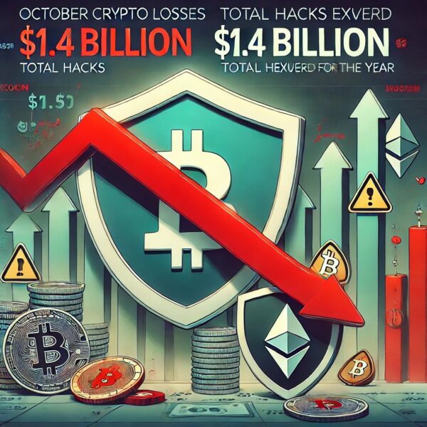 October Crypto Losses Drop, But Total Hacks Still Top $1.4 Billion This…