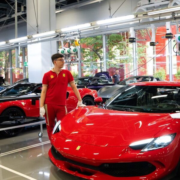 Ferrari shipments decline with China droop taking toll