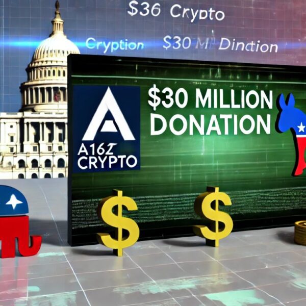 A16z Crypto Donates Nearly $30 Million Ahead Of Upcoming 2026 US Elections