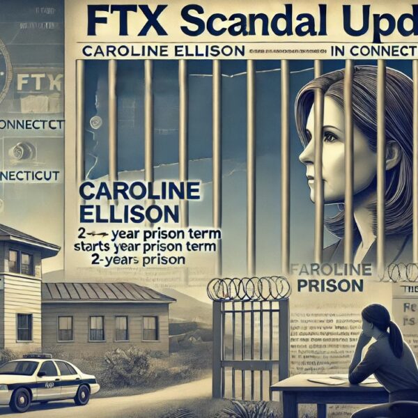 FTX Scandal Update: Caroline Ellison Starts 2-Year Prison Term In Connecticut