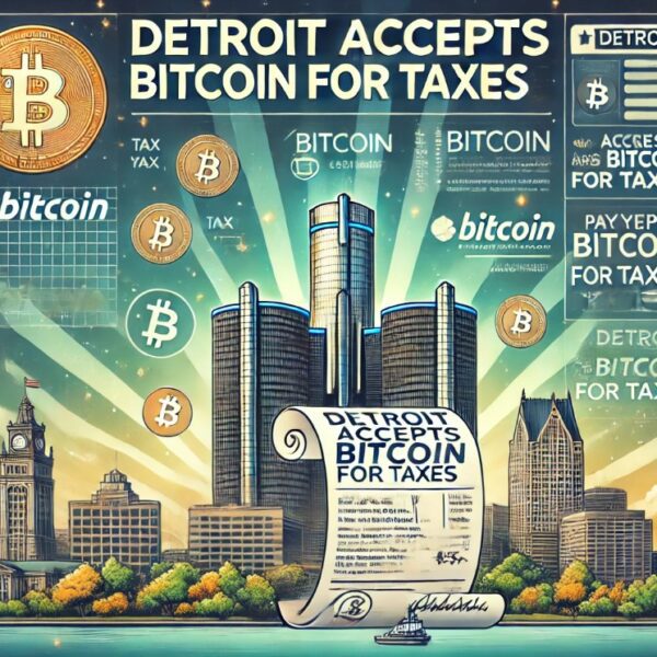 Detroit Becomes Largest US City To Accept Bitcoin And Crypto For Tax…