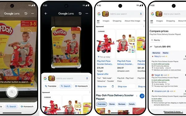 Google Shopping Adds Product Price Comparison and Local Availability Listings