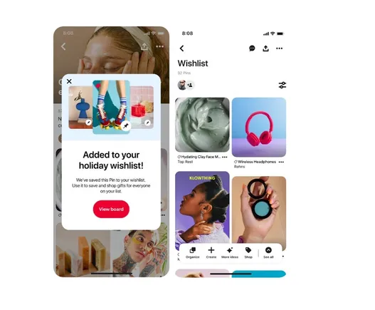 Pinterest Adds New Gift Discovery Elements for the Holidays