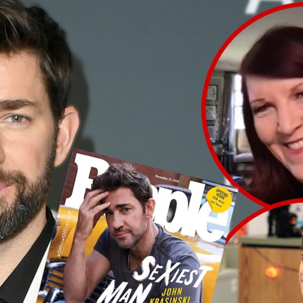 ‘The Office’s Meredith Defends John Krasinski’s Sexiest ‘People’ Title, Says Haters Need…