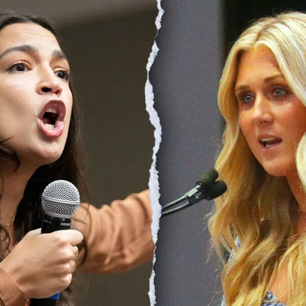 Riley Gaines repeatedly tears into AOC for taking pronouns out of X…