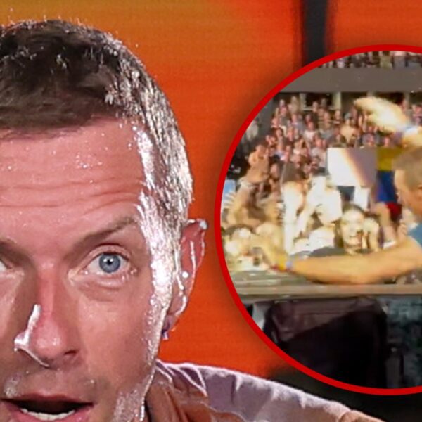 Chris Martin Falls Through Trapdoor During Australia Concert