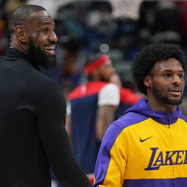 NBA legend chides Lakers for the way they’ve dealt with Bronny James:…