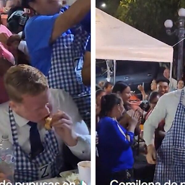 Mormon Missionary Dominates Pupusa-Eating Contest In El Salvador