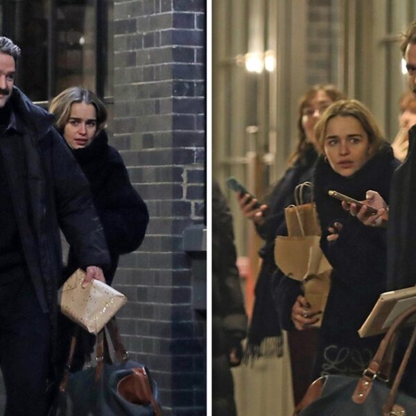 Actress Emilia Clarke Hangs Out with DJ Bassi Fox in London