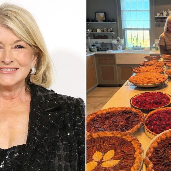 Martha Stewart makes baking mistake forward of Thanksgiving Day feast