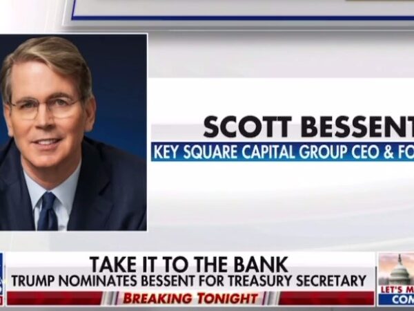 President Trump Nominates Key Square Capitol Group CEO Scott Bessent as Treasury…