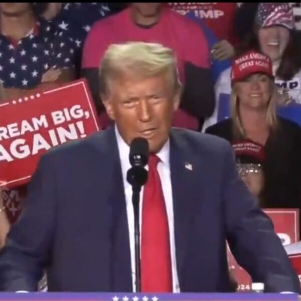 President Trump Tells Crowd at Final Campaign Rally in Grand Rapids, Michigan…