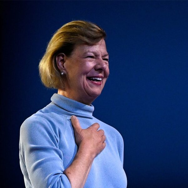 Democrat Tammy Baldwin particulars recipe for operating in a swing state after…