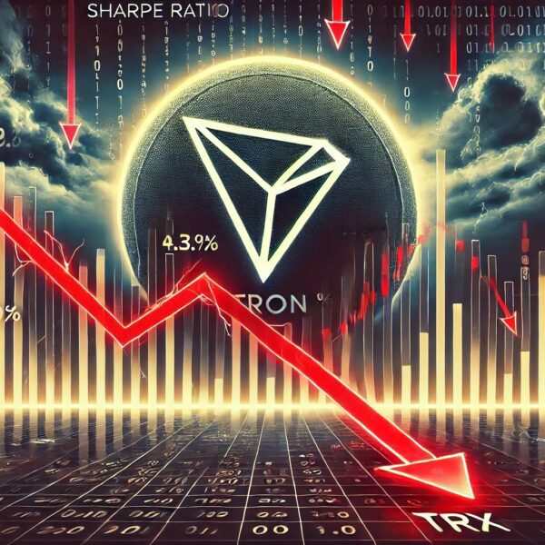 Tron Sharpe Ratio Shoots High-Risk Signal, Price Crash Soon?