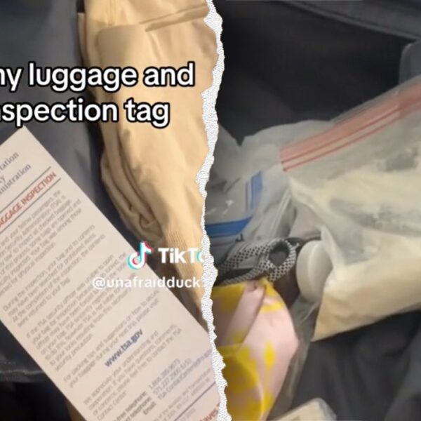 Arizona flight passenger goes viral after leaving unmarked powdery substance in baggage,…