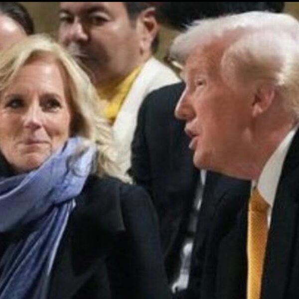 EPIC! Trump Again Trolls Jill Biden’s Flirtatious Smile from Notre Dame Reopening…