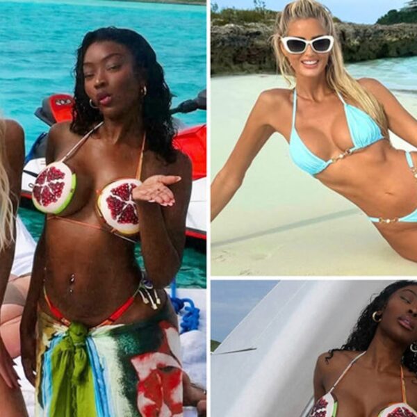 Besties Emma Hernan and Chelsea Lazkani Heat Up the Bahamas