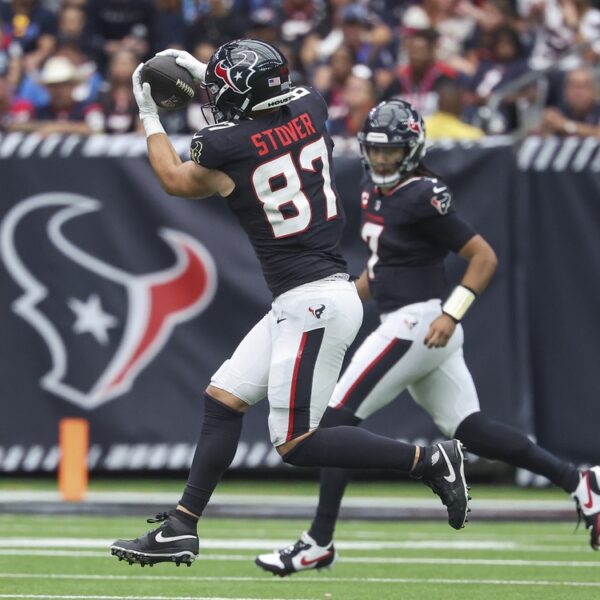 Texans TE Cade Stover out after appendectomy