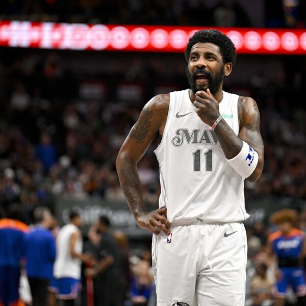 Kyrie Irving, shorthanded Mavericks take goal at Trail Blazers