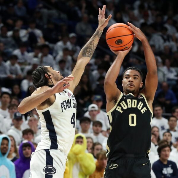 No. 8 Purdue retains guard up forward of conflict vs. Maryland